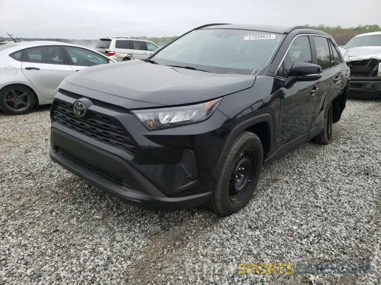 2 Photograph of a damaged car 2T3K1RFV9MC132707 TOYOTA RAV4 2021