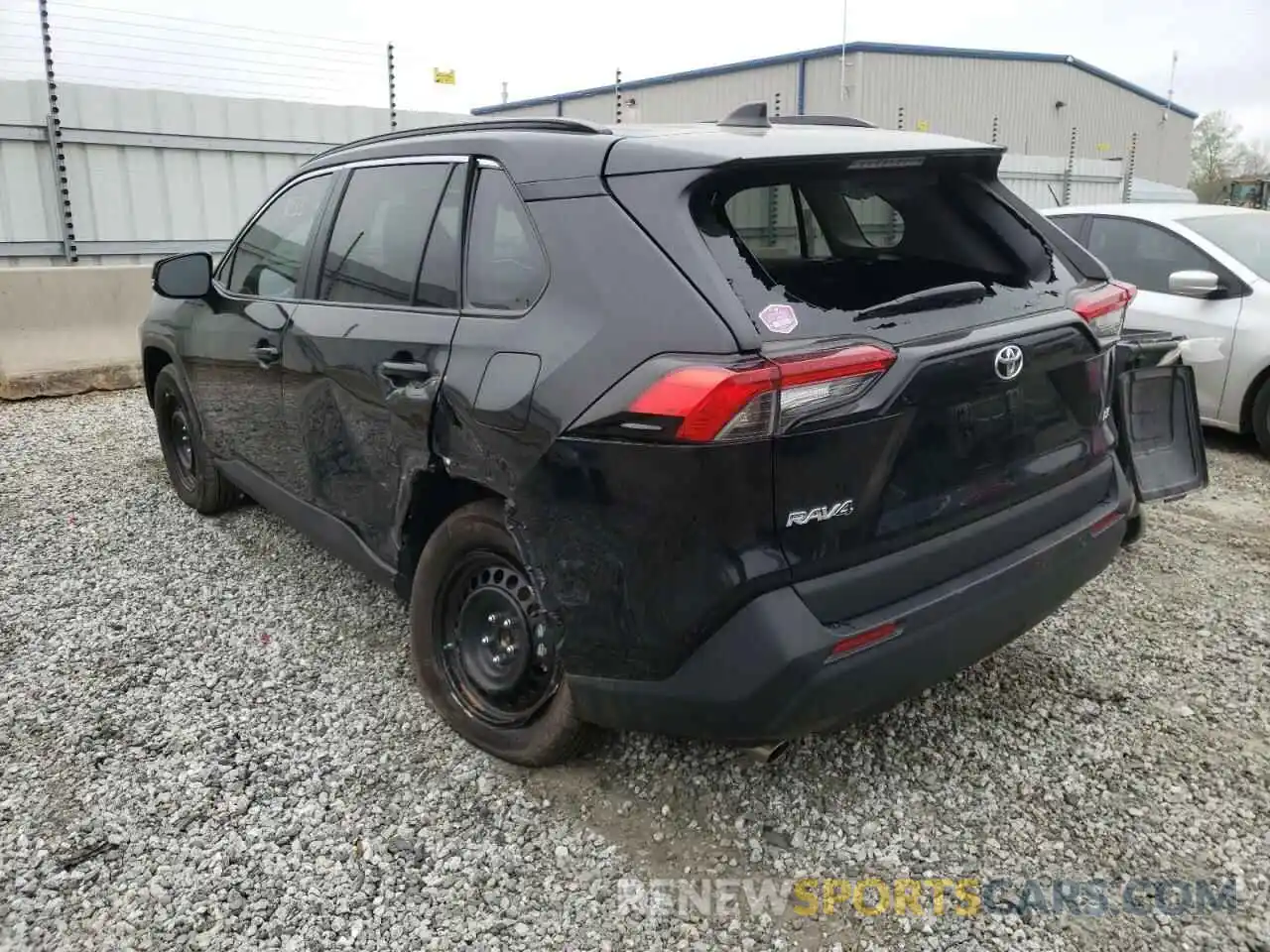 3 Photograph of a damaged car 2T3K1RFV9MC132707 TOYOTA RAV4 2021