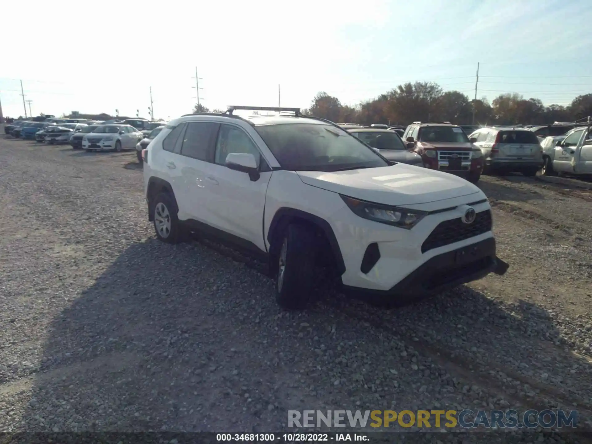 1 Photograph of a damaged car 2T3K1RFV9MW184420 TOYOTA RAV4 2021