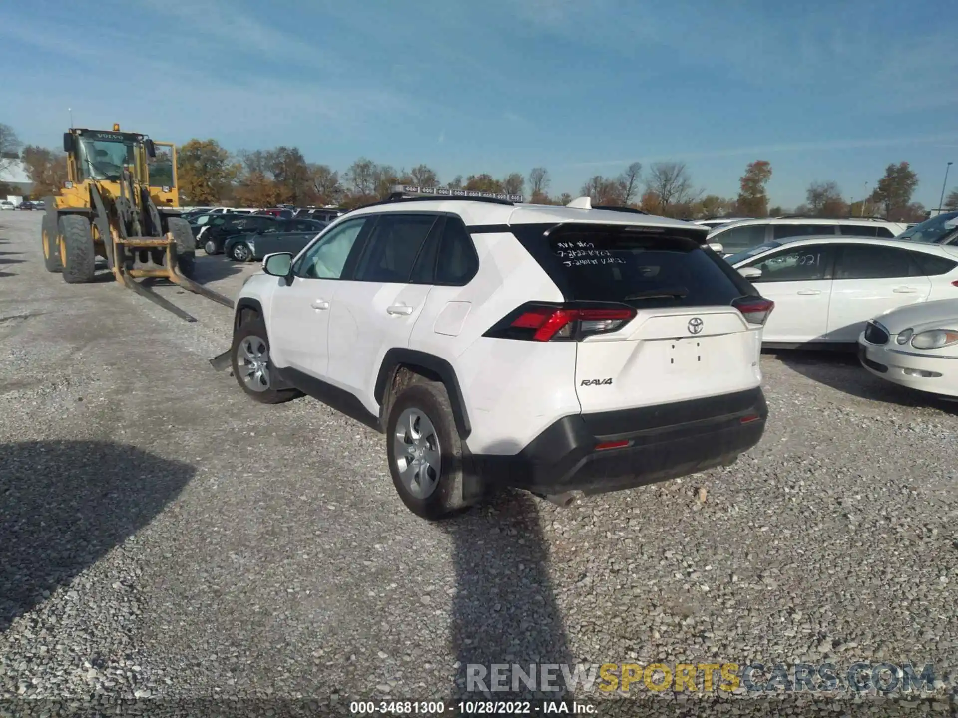 3 Photograph of a damaged car 2T3K1RFV9MW184420 TOYOTA RAV4 2021