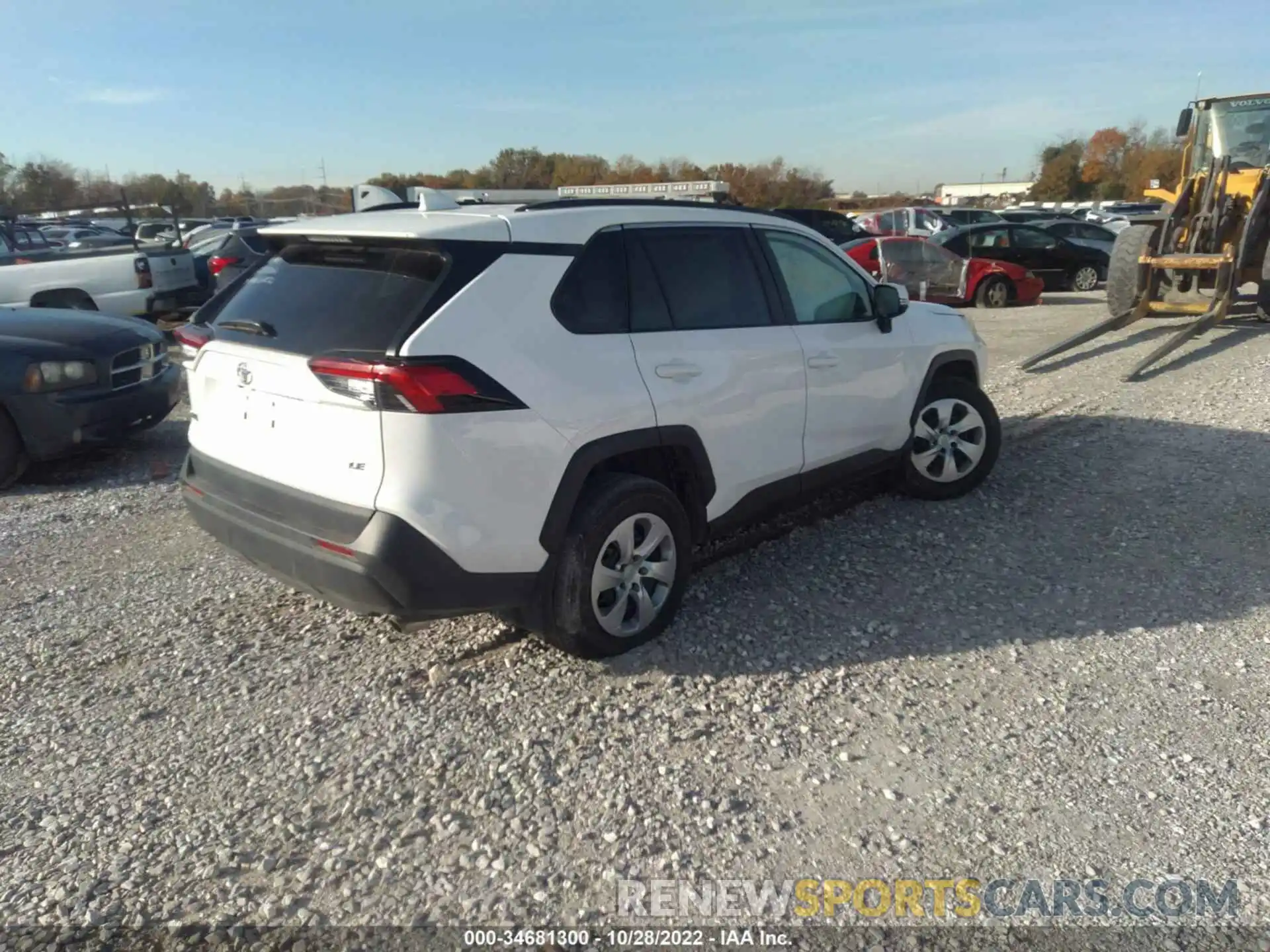 4 Photograph of a damaged car 2T3K1RFV9MW184420 TOYOTA RAV4 2021