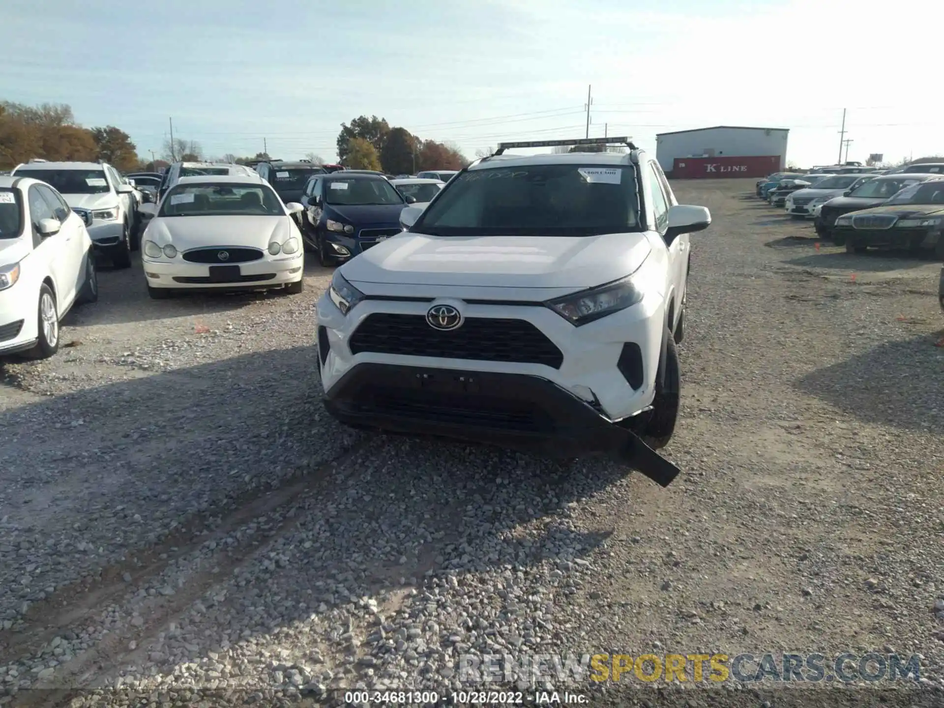 6 Photograph of a damaged car 2T3K1RFV9MW184420 TOYOTA RAV4 2021