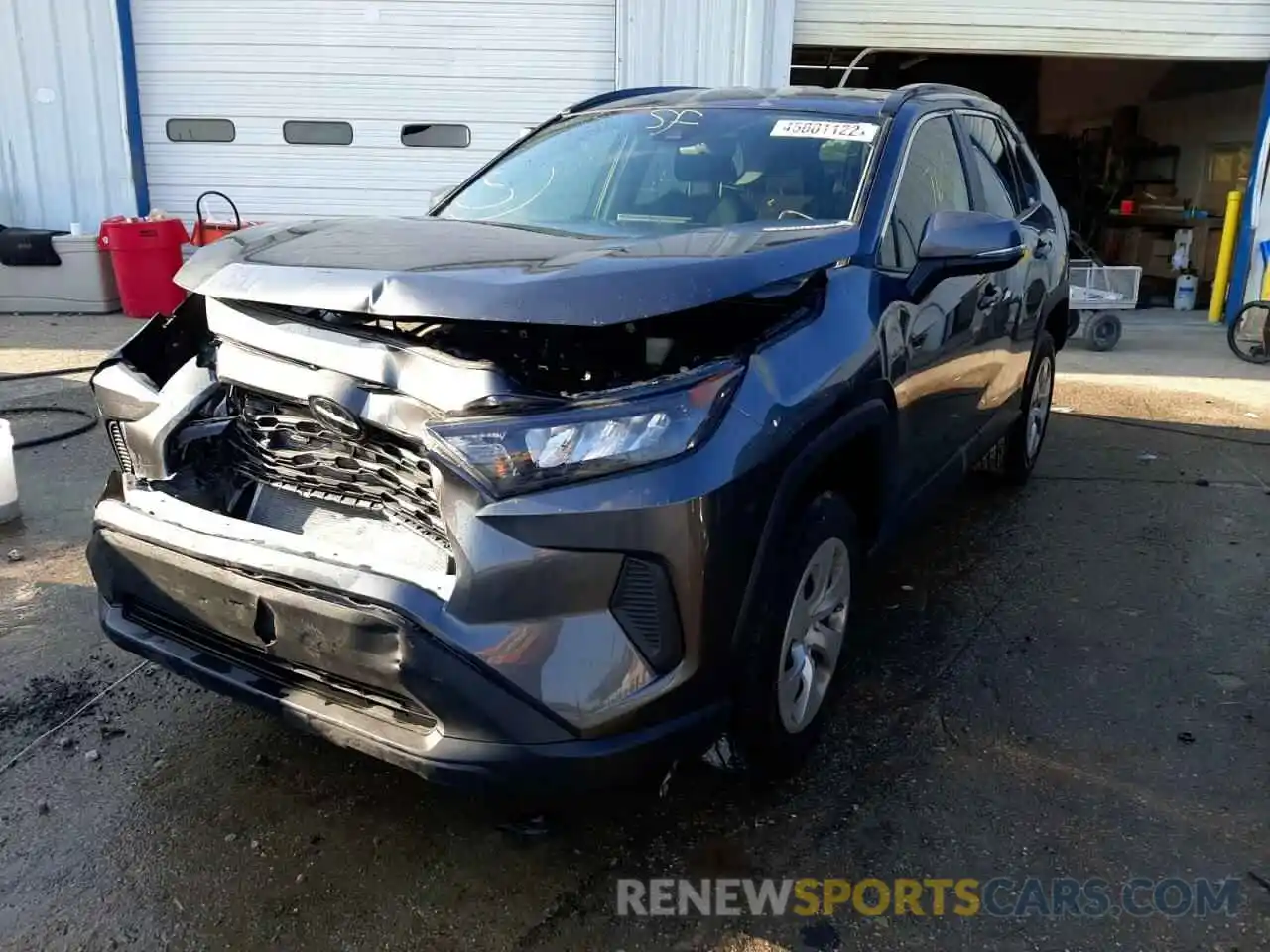 2 Photograph of a damaged car 2T3K1RFVXMC088006 TOYOTA RAV4 2021