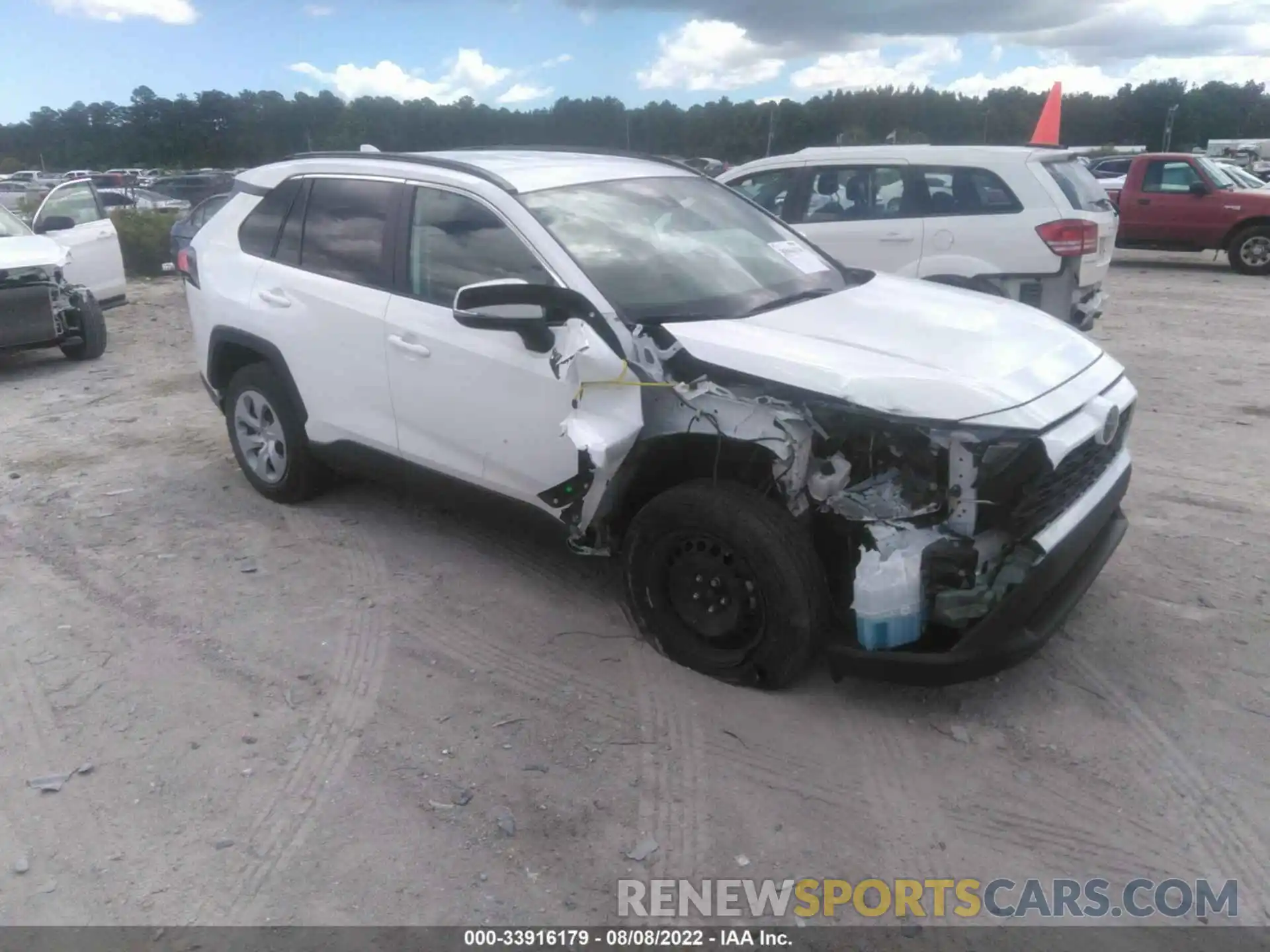 1 Photograph of a damaged car 2T3K1RFVXMC092654 TOYOTA RAV4 2021