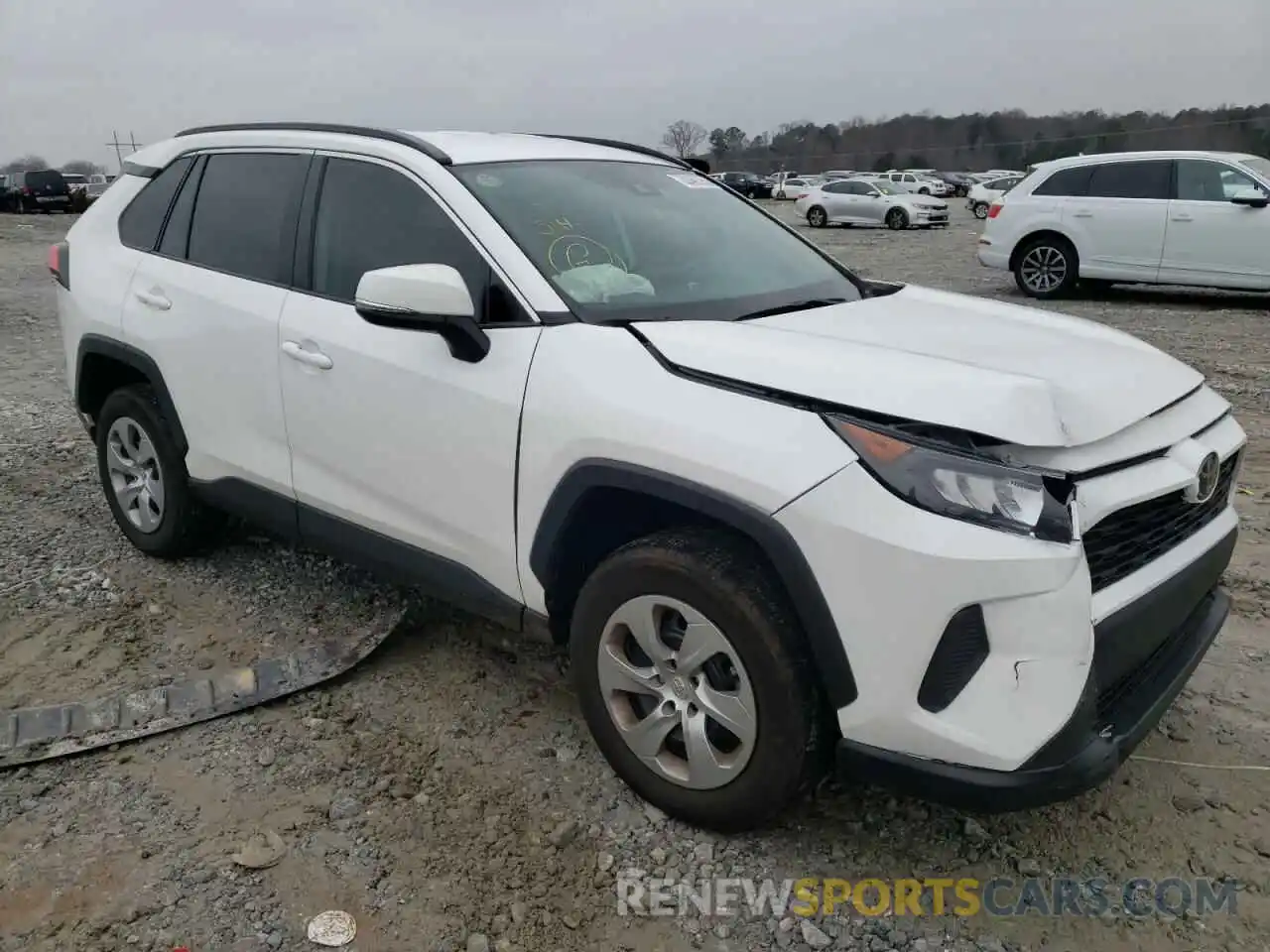 1 Photograph of a damaged car 2T3K1RFVXMC116483 TOYOTA RAV4 2021