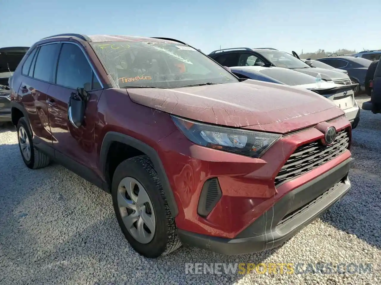 1 Фотография поврежденного автомобиля 2T3K1RFVXMW104056 TOYOTA RAV4 2021