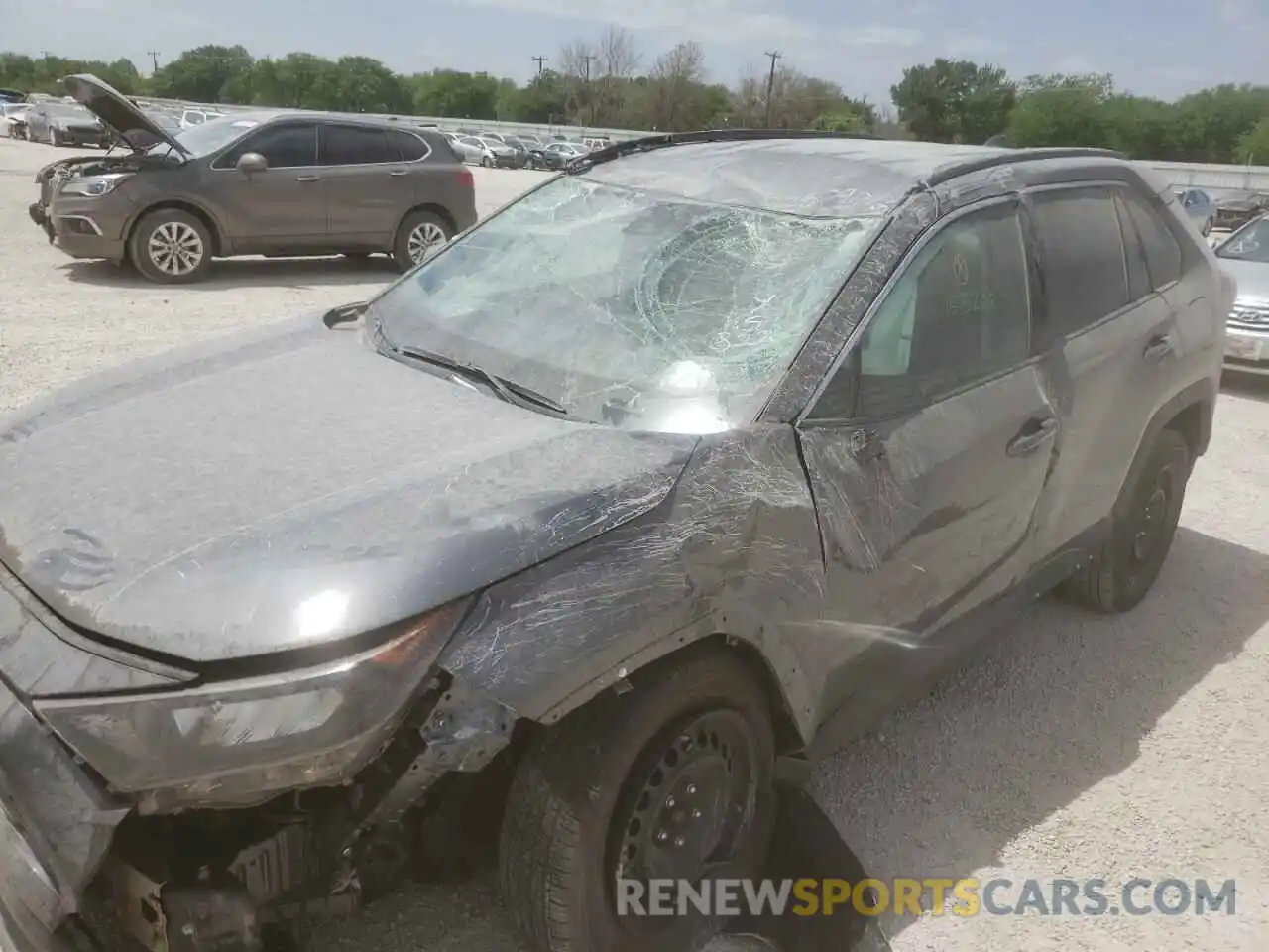 9 Photograph of a damaged car 2T3K1RFVXMW153208 TOYOTA RAV4 2021