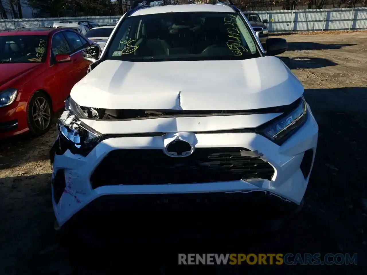 9 Photograph of a damaged car 2T3L6RFV0MW018163 TOYOTA RAV4 2021