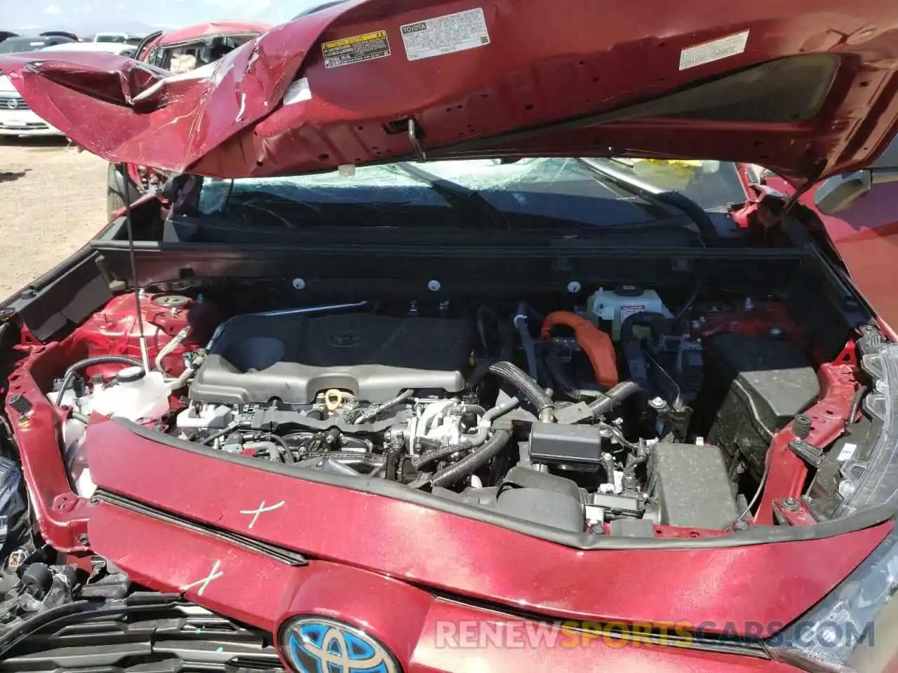 7 Photograph of a damaged car 2T3L6RFV4MW006288 TOYOTA RAV4 2021