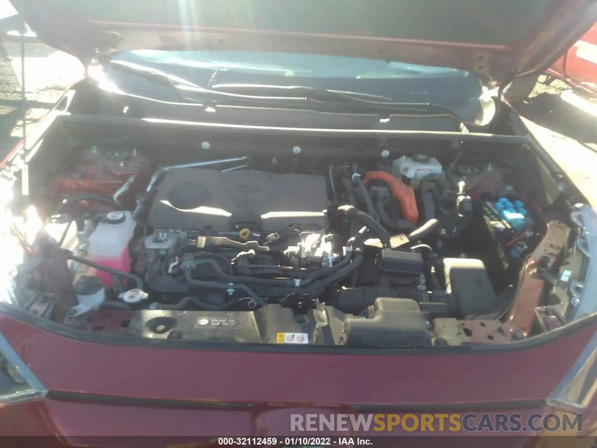 10 Photograph of a damaged car 2T3L6RFV6MW010732 TOYOTA RAV4 2021