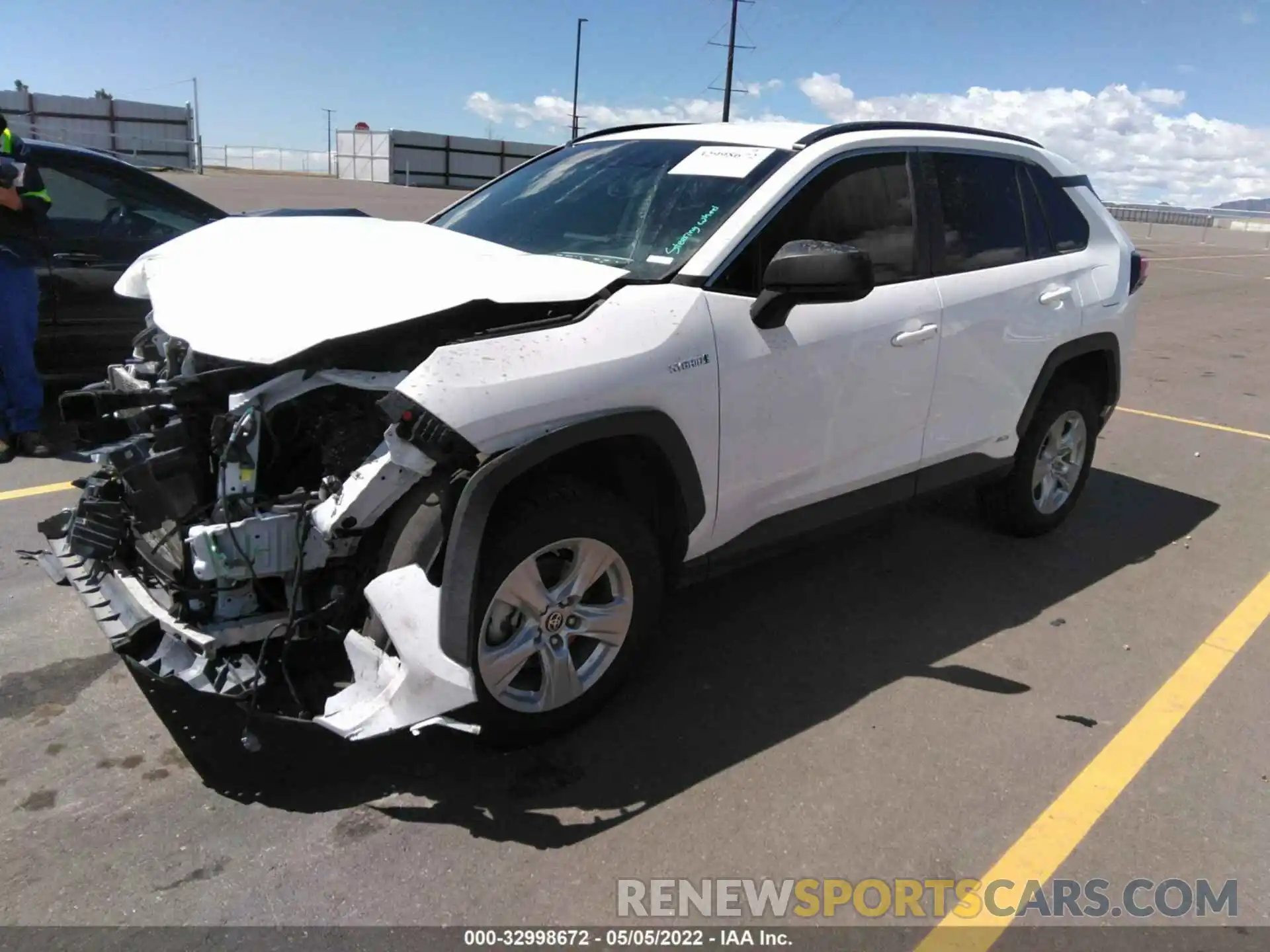 2 Photograph of a damaged car 2T3L6RFV8MW017858 TOYOTA RAV4 2021