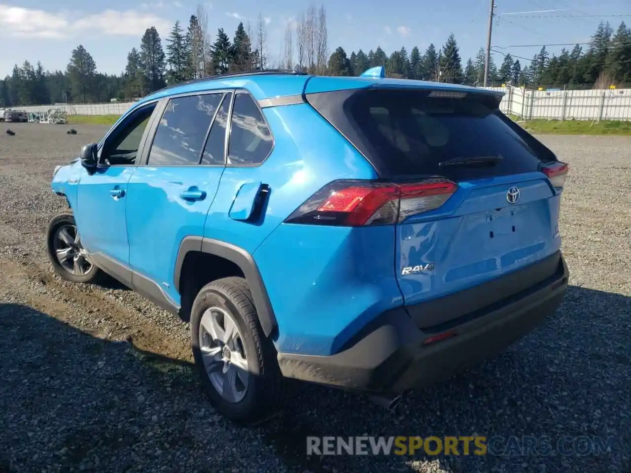 3 Photograph of a damaged car 2T3LWRFV7MW127624 TOYOTA RAV4 2021