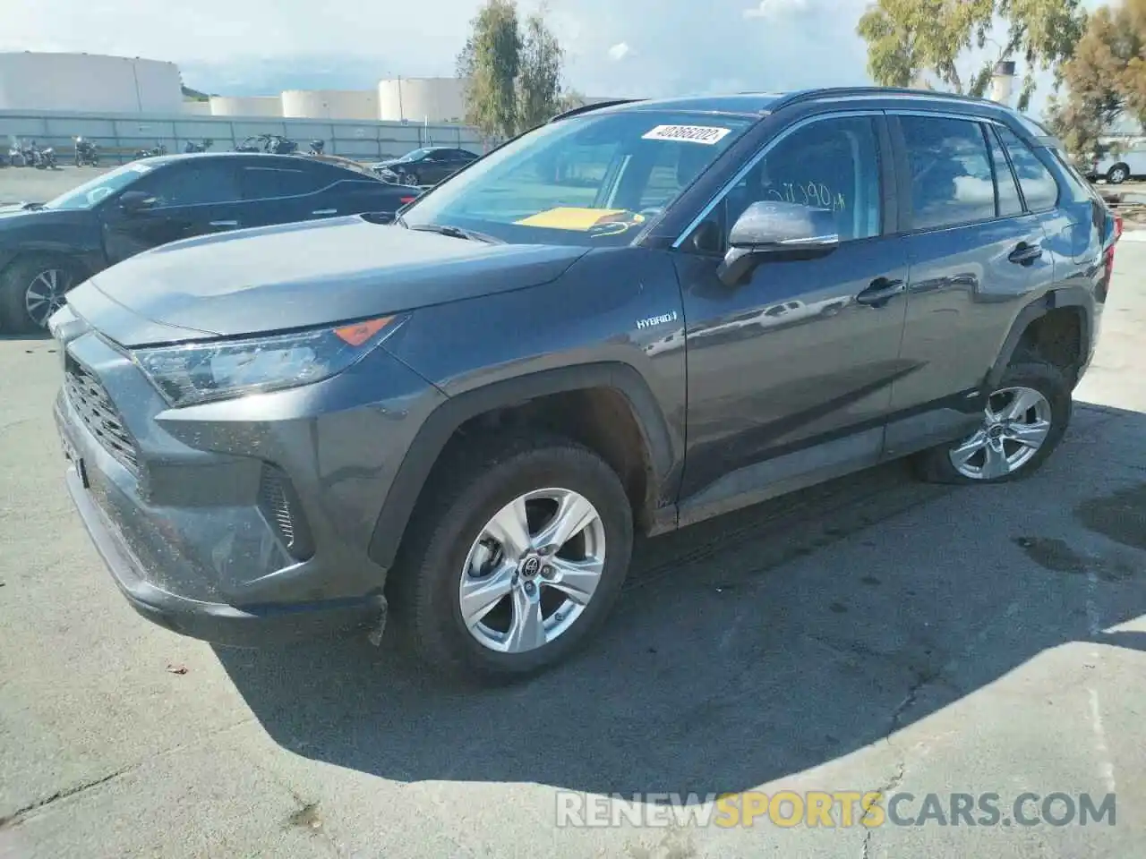 2 Photograph of a damaged car 2T3M6RFV6MW016616 TOYOTA RAV4 2021