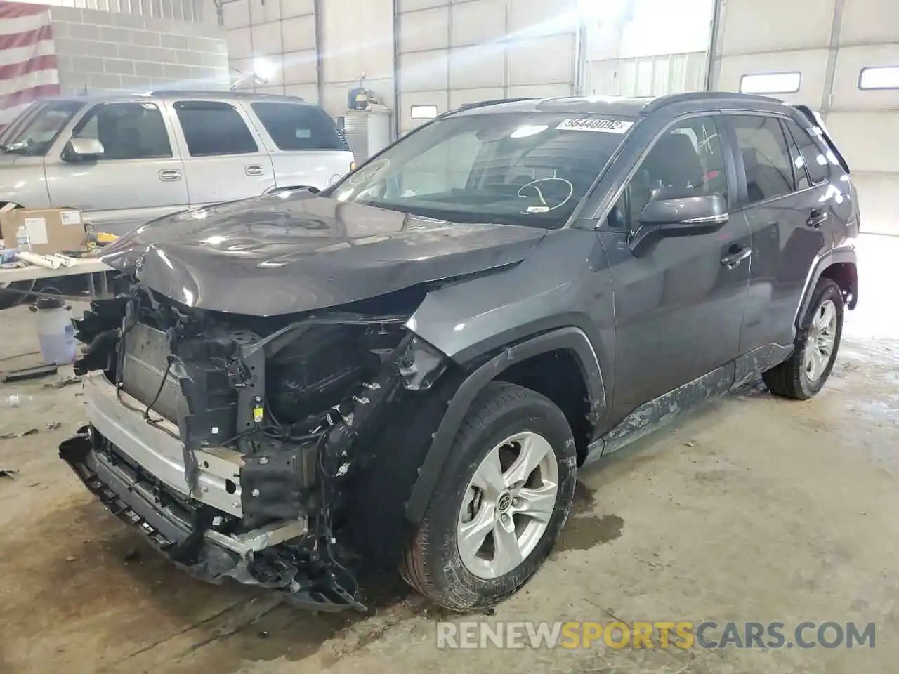 2 Photograph of a damaged car 2T3MWRFV0MW121801 TOYOTA RAV4 2021