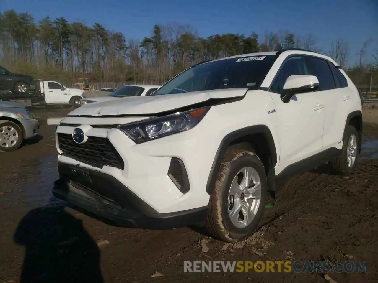 2 Photograph of a damaged car 2T3MWRFV4MW121106 TOYOTA RAV4 2021