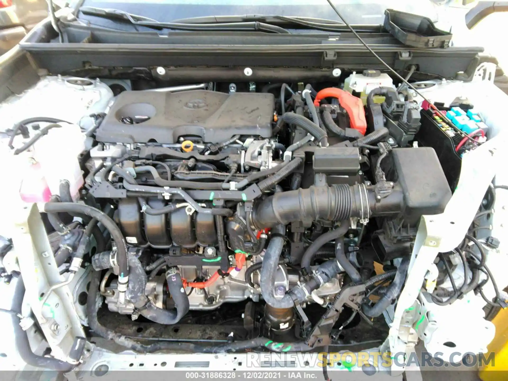 10 Фотография поврежденного автомобиля 2T3MWRFV8MW114434 TOYOTA RAV4 2021