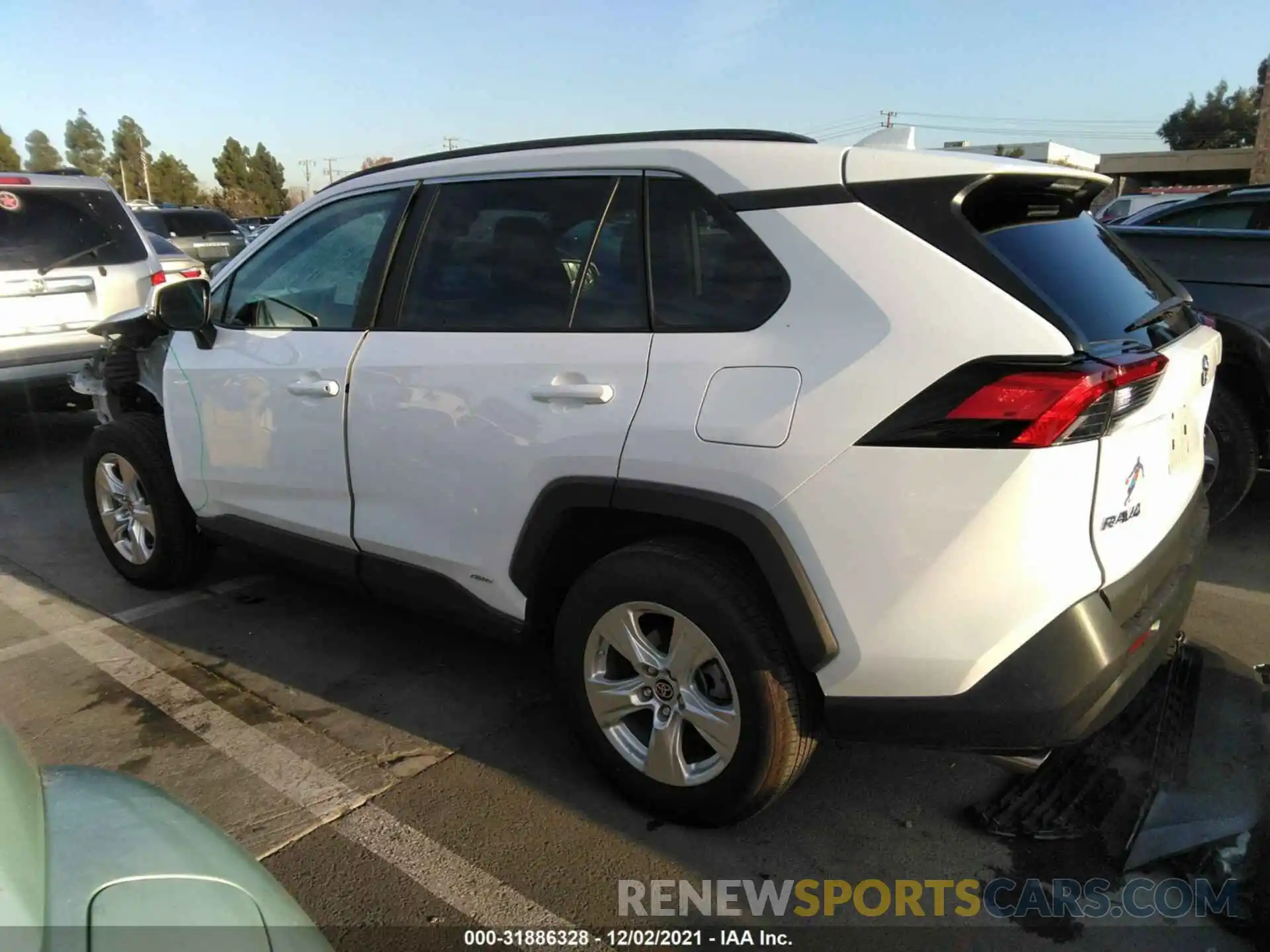 3 Photograph of a damaged car 2T3MWRFV8MW114434 TOYOTA RAV4 2021