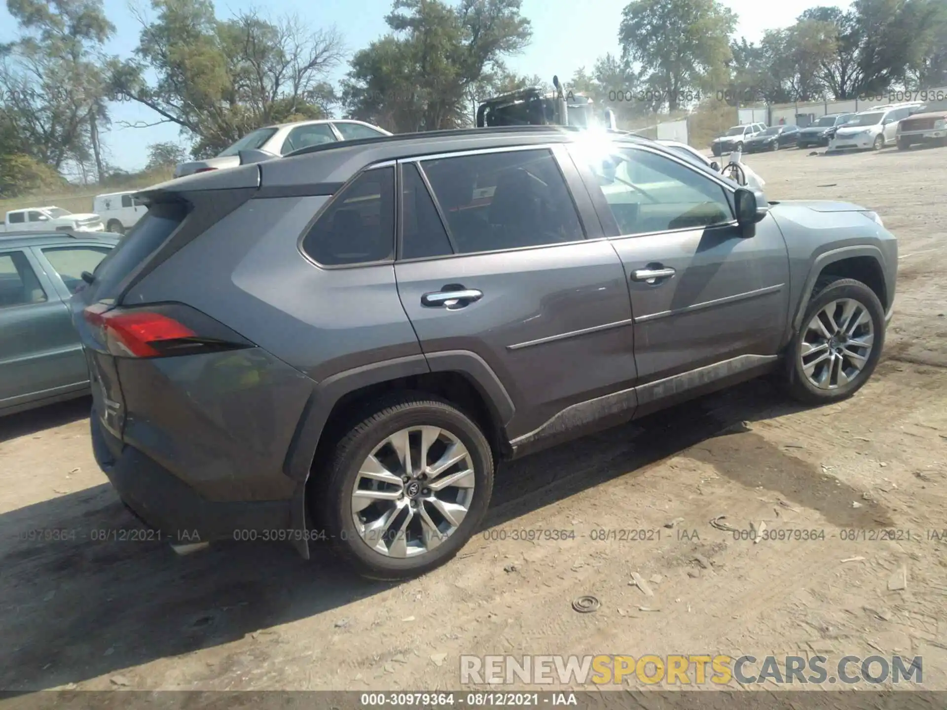 4 Photograph of a damaged car 2T3N1RFV1MC168176 TOYOTA RAV4 2021