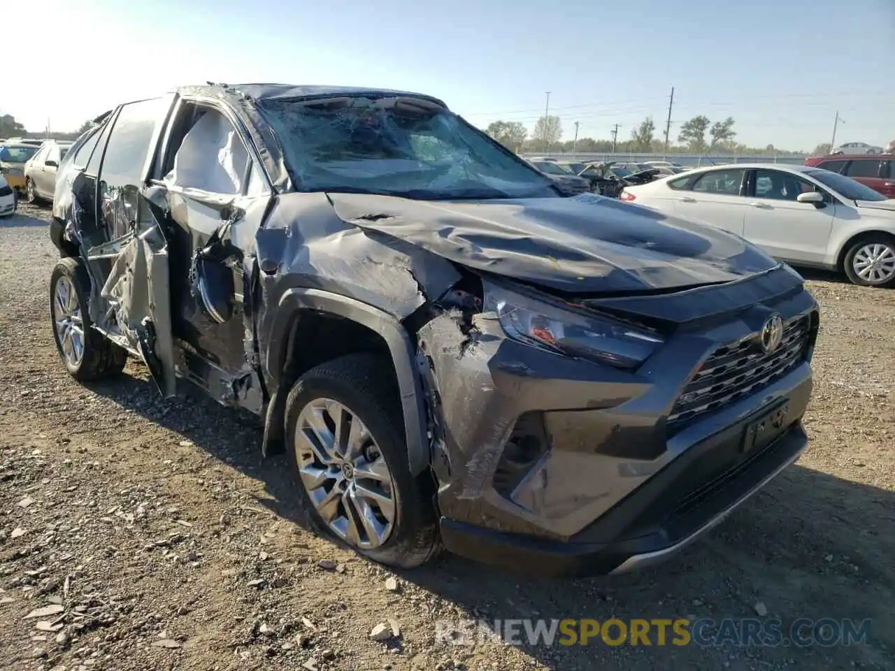 1 Photograph of a damaged car 2T3N1RFV1MC253552 TOYOTA RAV4 2021