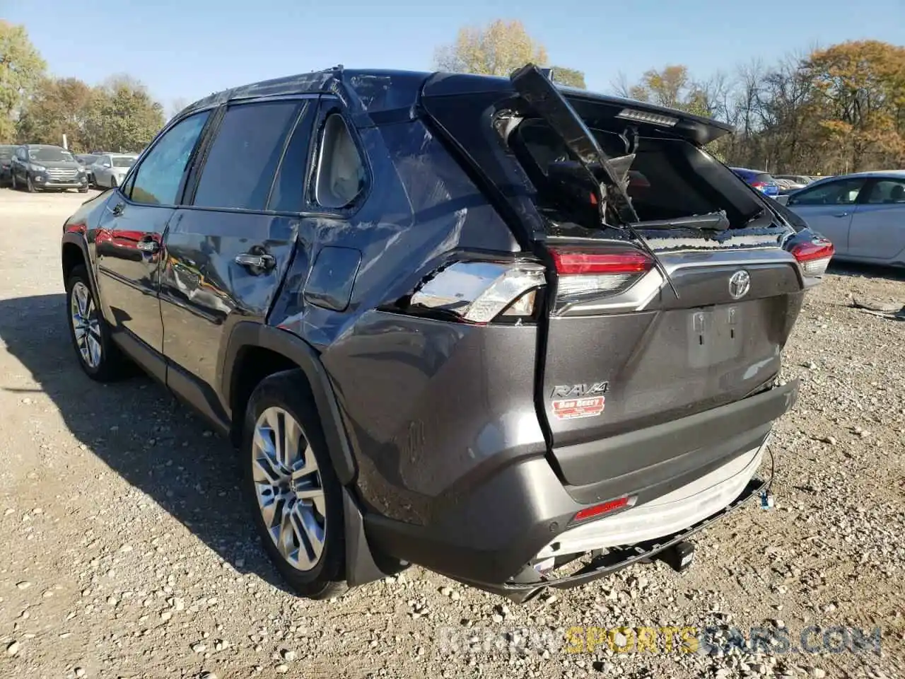 3 Photograph of a damaged car 2T3N1RFV1MC253552 TOYOTA RAV4 2021