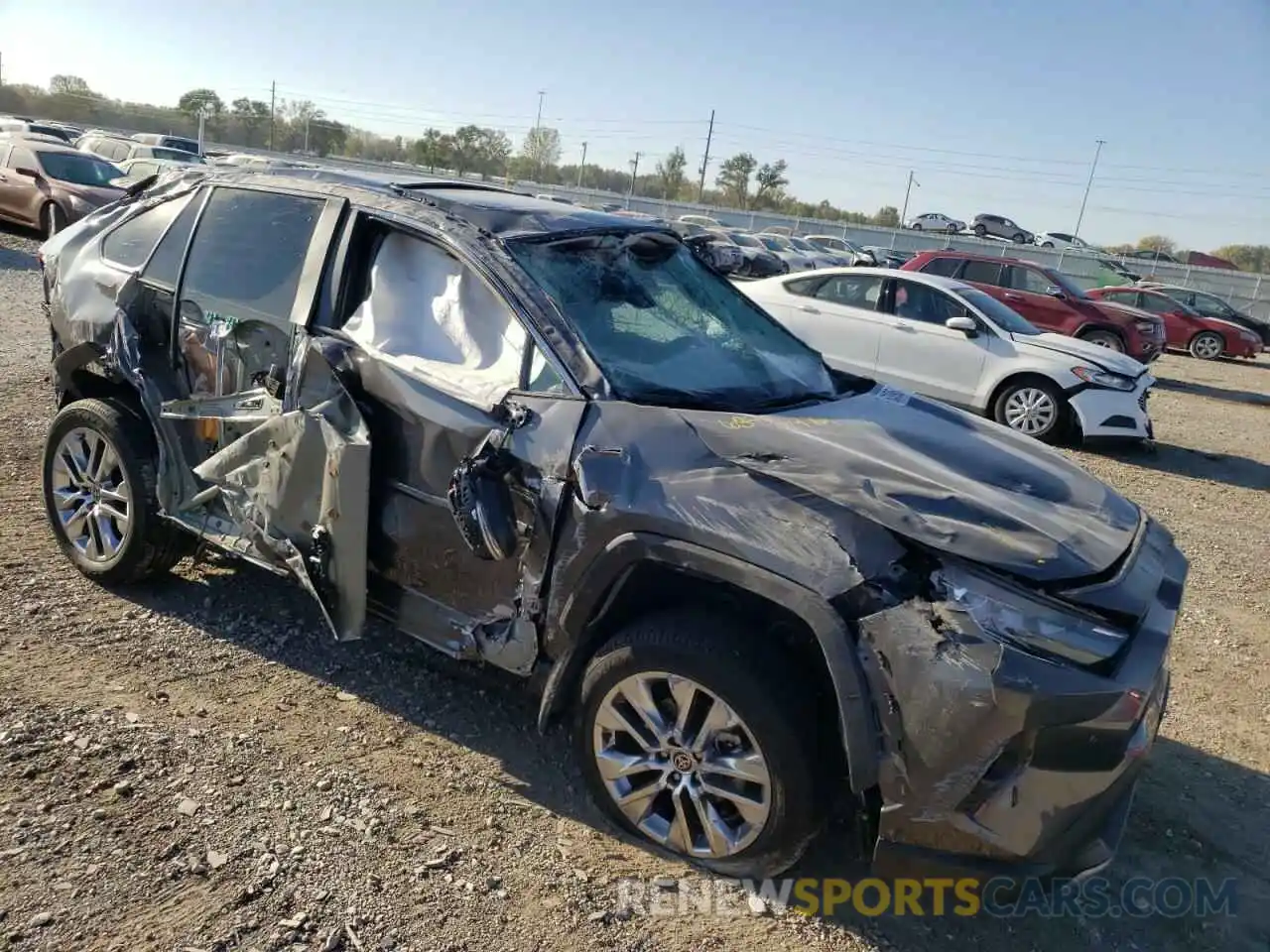 9 Photograph of a damaged car 2T3N1RFV1MC253552 TOYOTA RAV4 2021