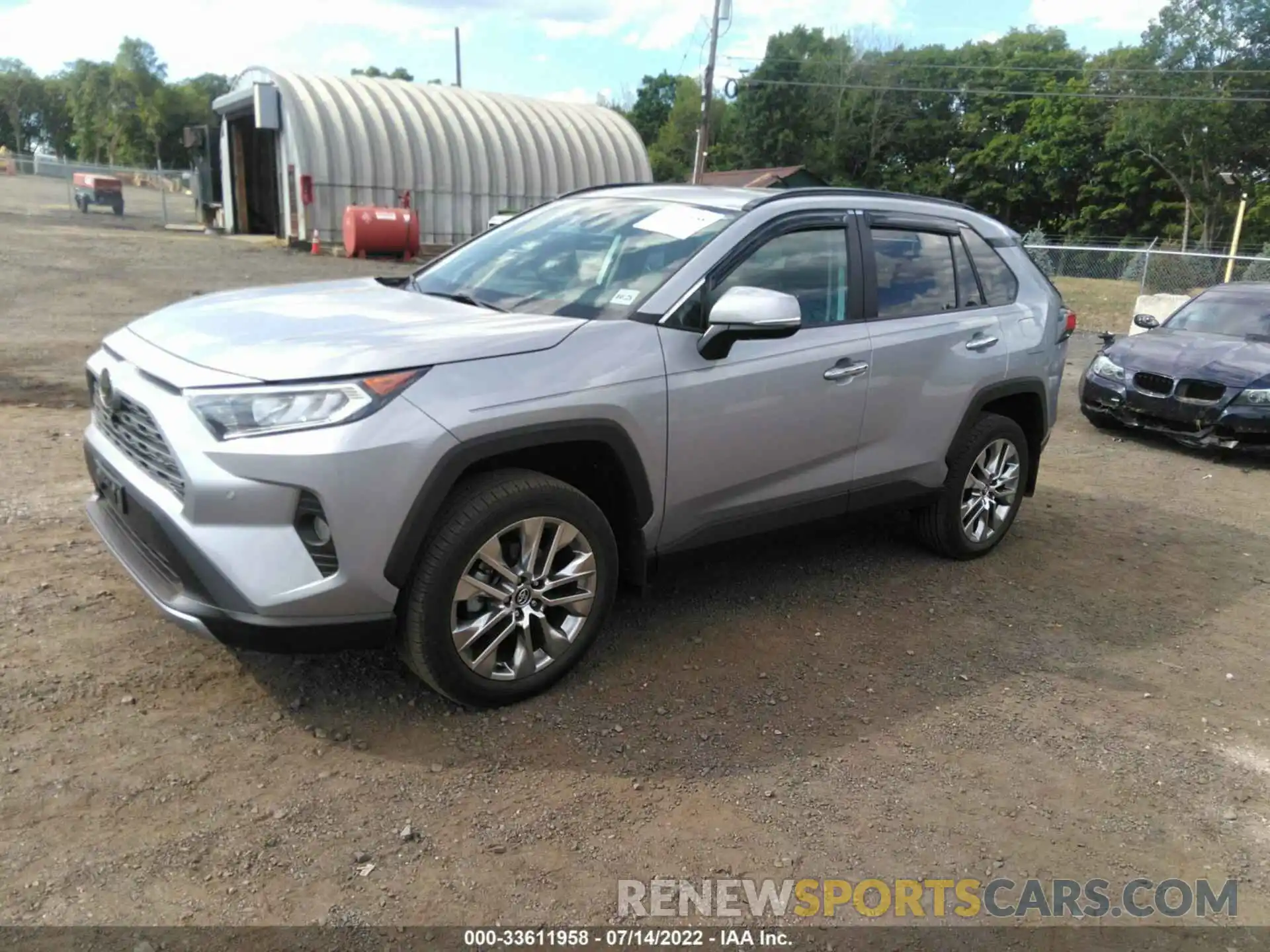 2 Photograph of a damaged car 2T3N1RFV1MW144149 TOYOTA RAV4 2021