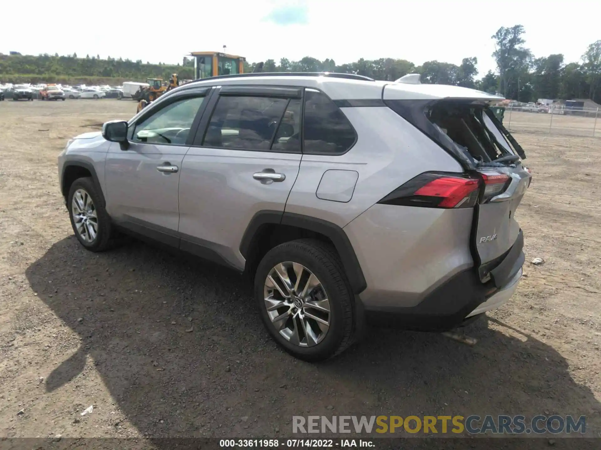 3 Photograph of a damaged car 2T3N1RFV1MW144149 TOYOTA RAV4 2021