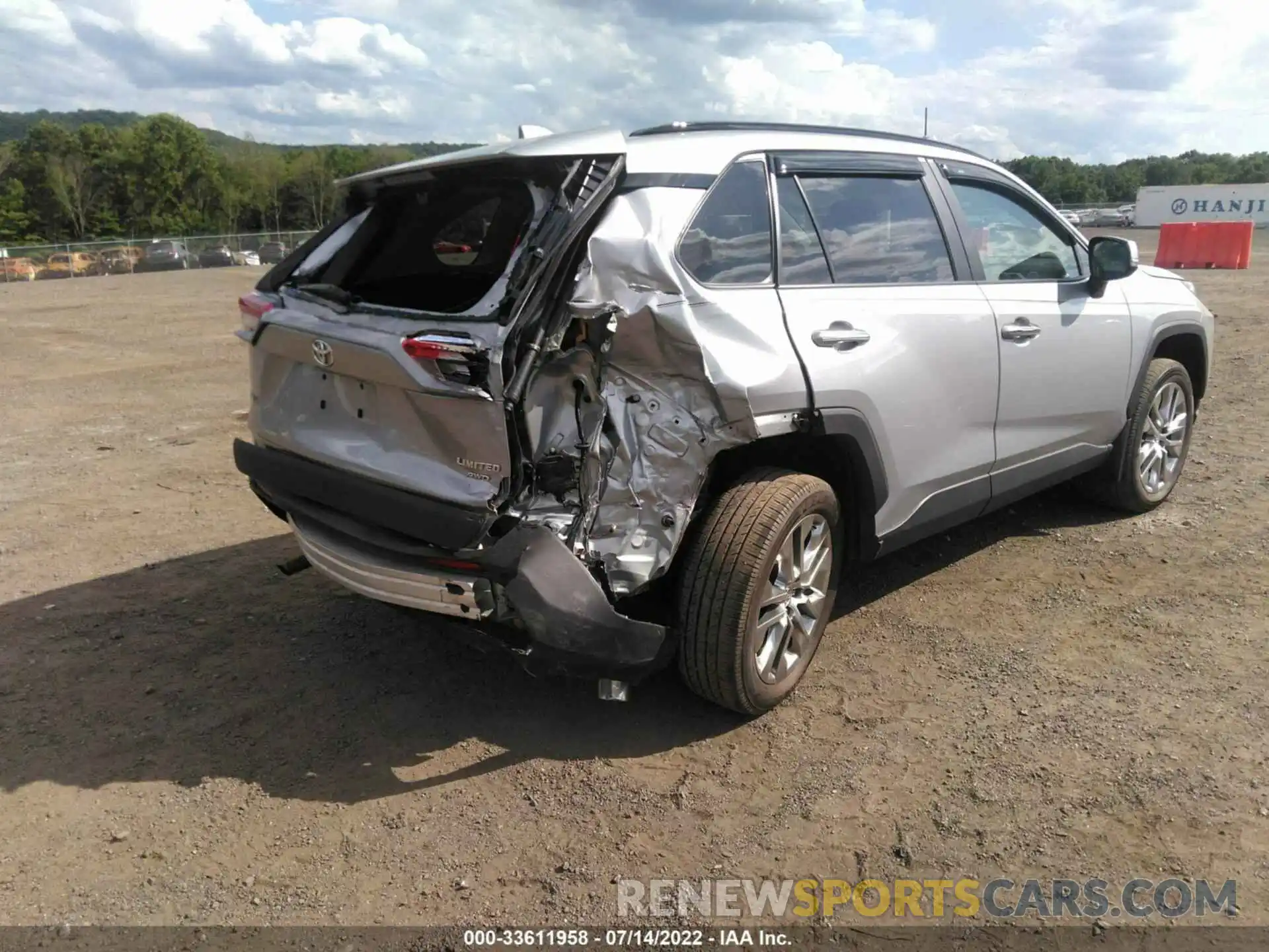 6 Фотография поврежденного автомобиля 2T3N1RFV1MW144149 TOYOTA RAV4 2021