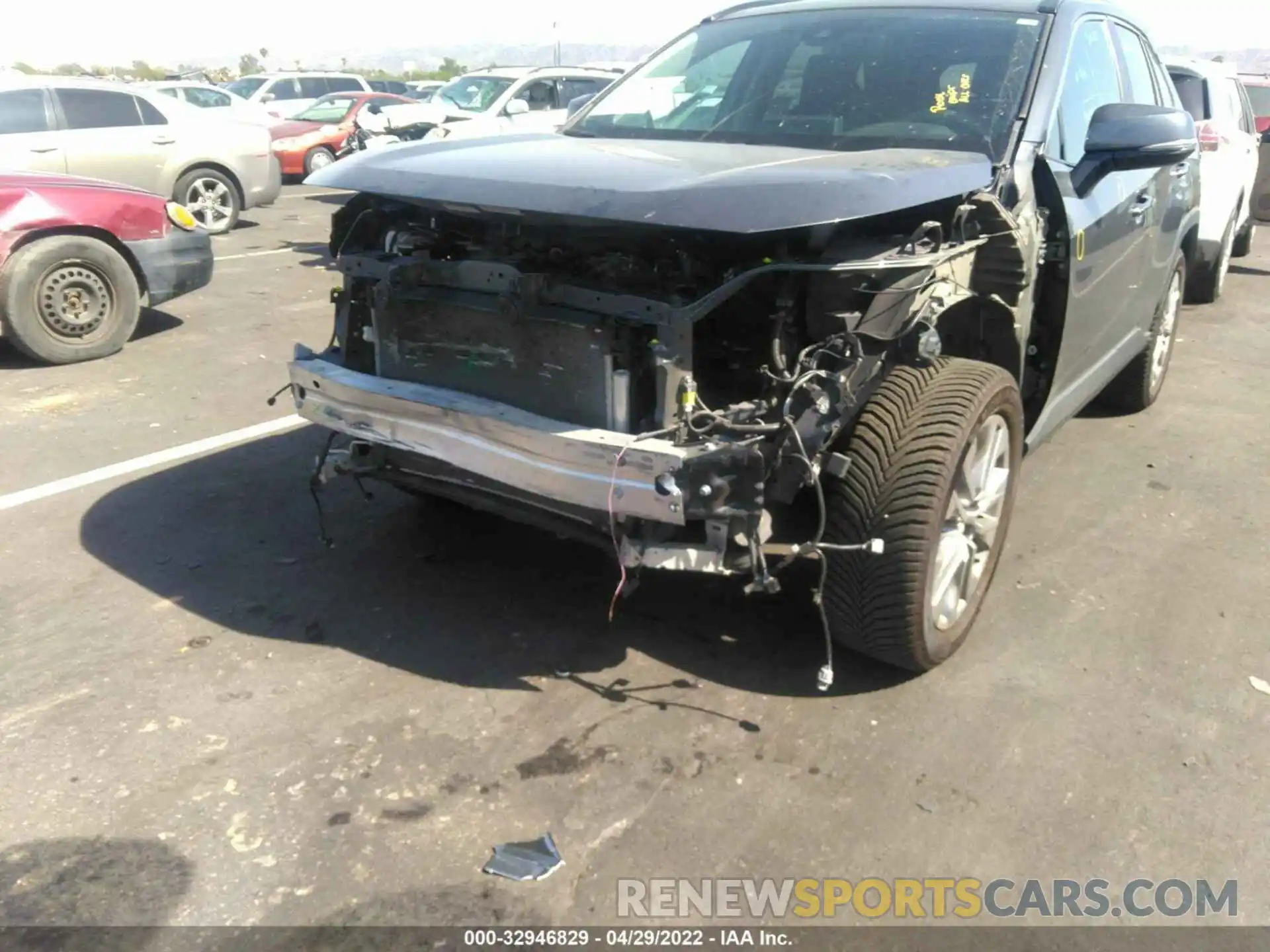 6 Photograph of a damaged car 2T3N1RFV2MC142895 TOYOTA RAV4 2021