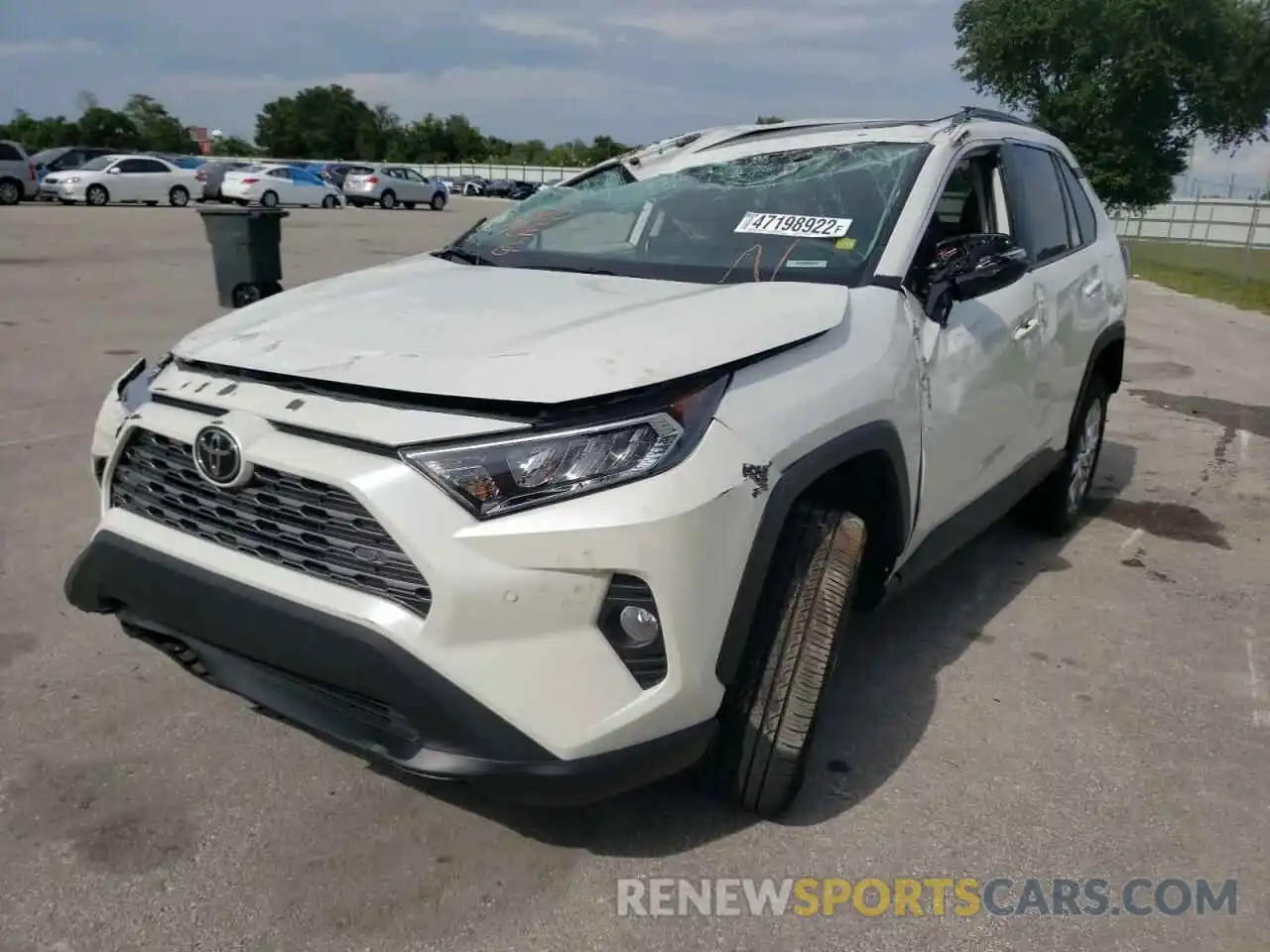 2 Photograph of a damaged car 2T3N1RFV2MW191898 TOYOTA RAV4 2021