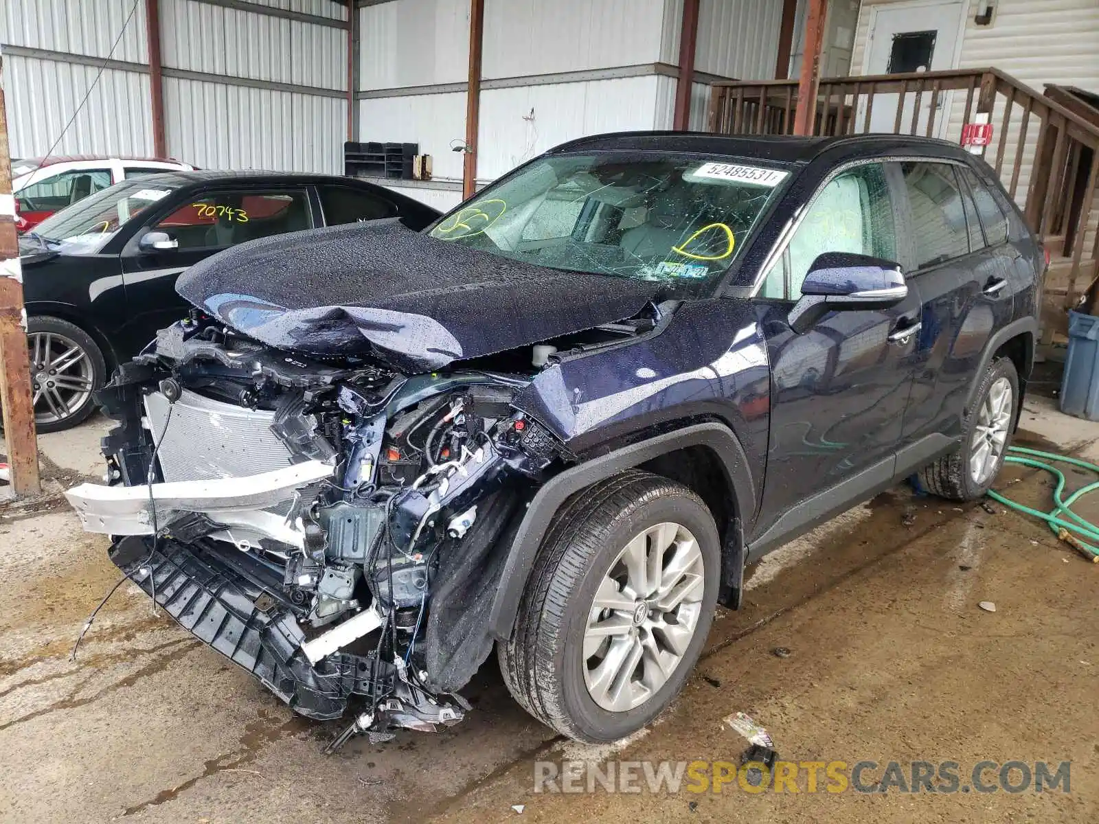 2 Photograph of a damaged car 2T3N1RFV3MC147233 TOYOTA RAV4 2021