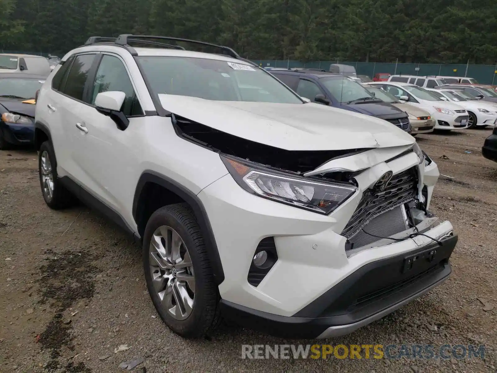 1 Photograph of a damaged car 2T3N1RFV3MW142953 TOYOTA RAV4 2021