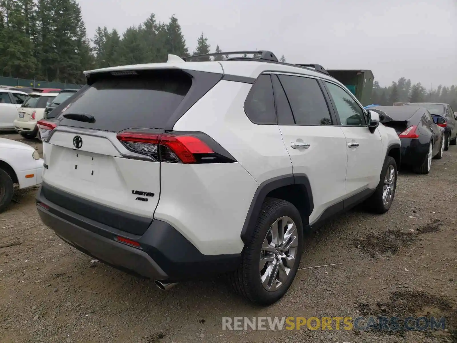 4 Photograph of a damaged car 2T3N1RFV3MW142953 TOYOTA RAV4 2021