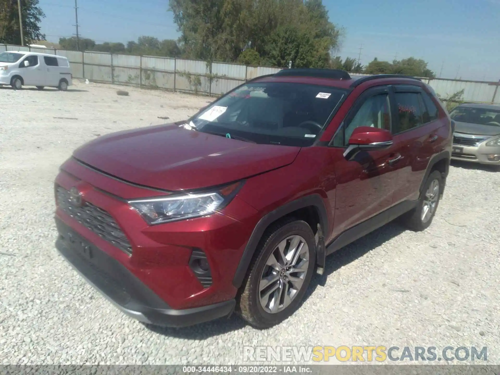 2 Фотография поврежденного автомобиля 2T3N1RFV3MW182076 TOYOTA RAV4 2021