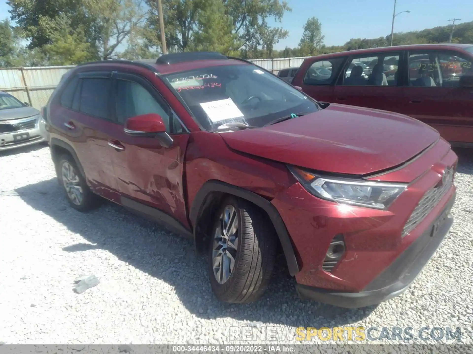 6 Фотография поврежденного автомобиля 2T3N1RFV3MW182076 TOYOTA RAV4 2021