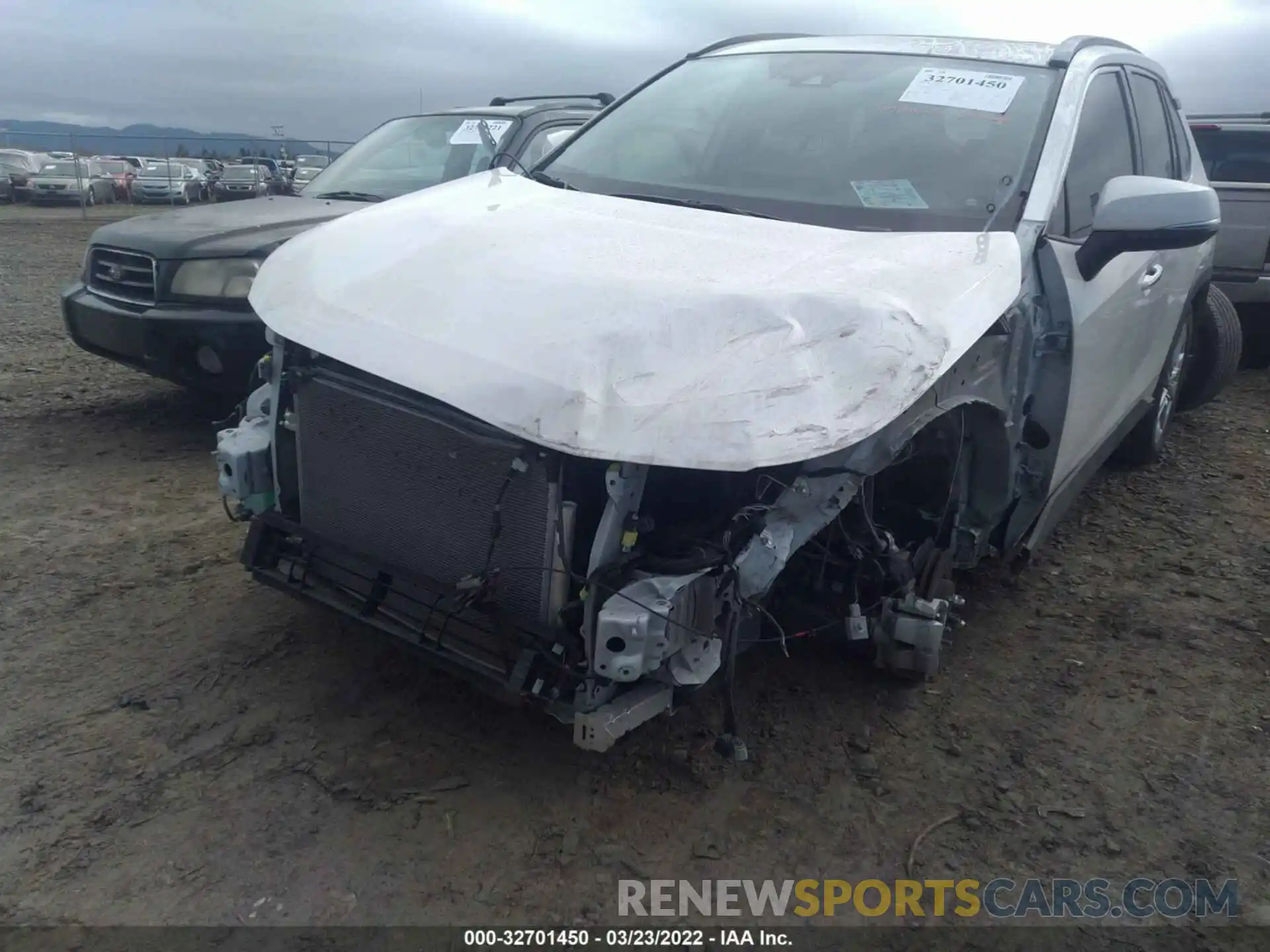 6 Photograph of a damaged car 2T3N1RFV4MW160541 TOYOTA RAV4 2021