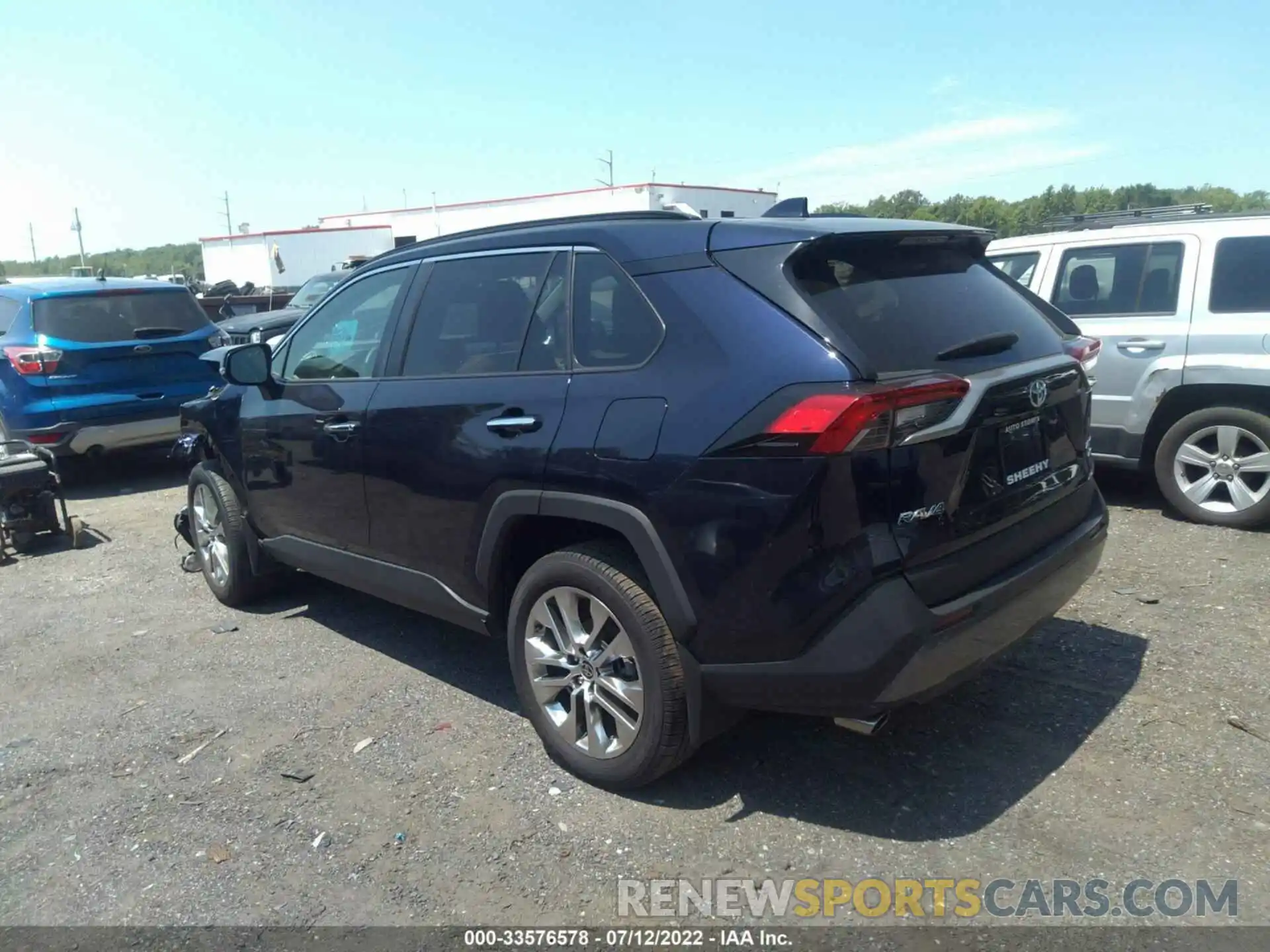 3 Photograph of a damaged car 2T3N1RFV4MW188971 TOYOTA RAV4 2021