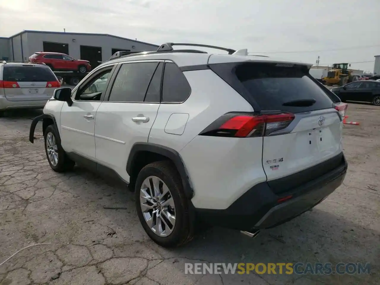 3 Photograph of a damaged car 2T3N1RFV4MW227641 TOYOTA RAV4 2021