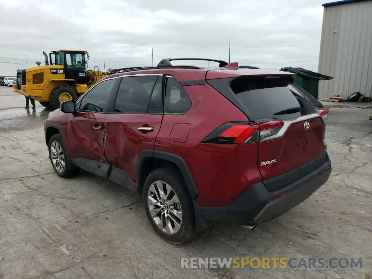 3 Photograph of a damaged car 2T3N1RFV4MW230863 TOYOTA RAV4 2021