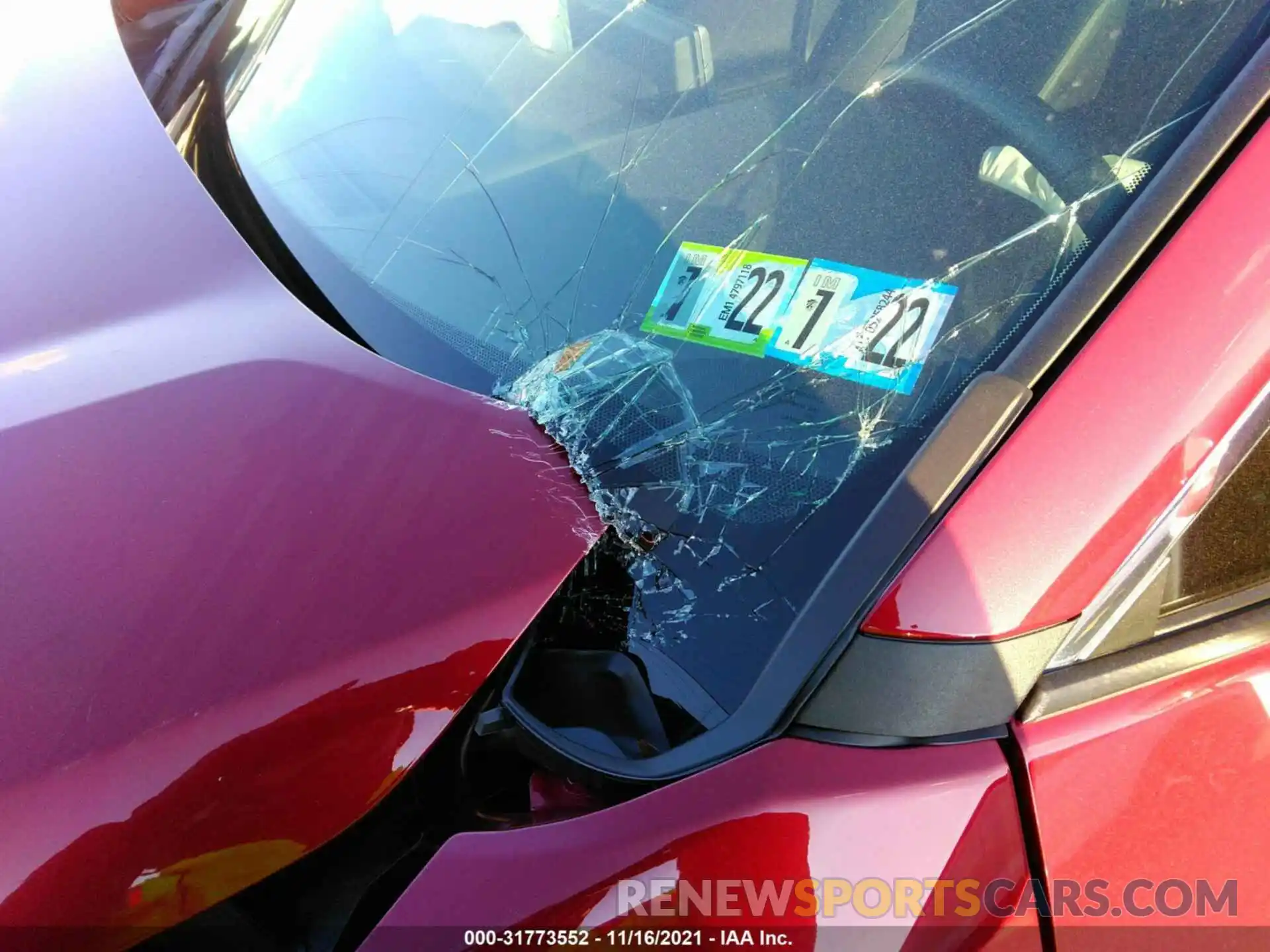 11 Photograph of a damaged car 2T3N1RFV5MW209259 TOYOTA RAV4 2021