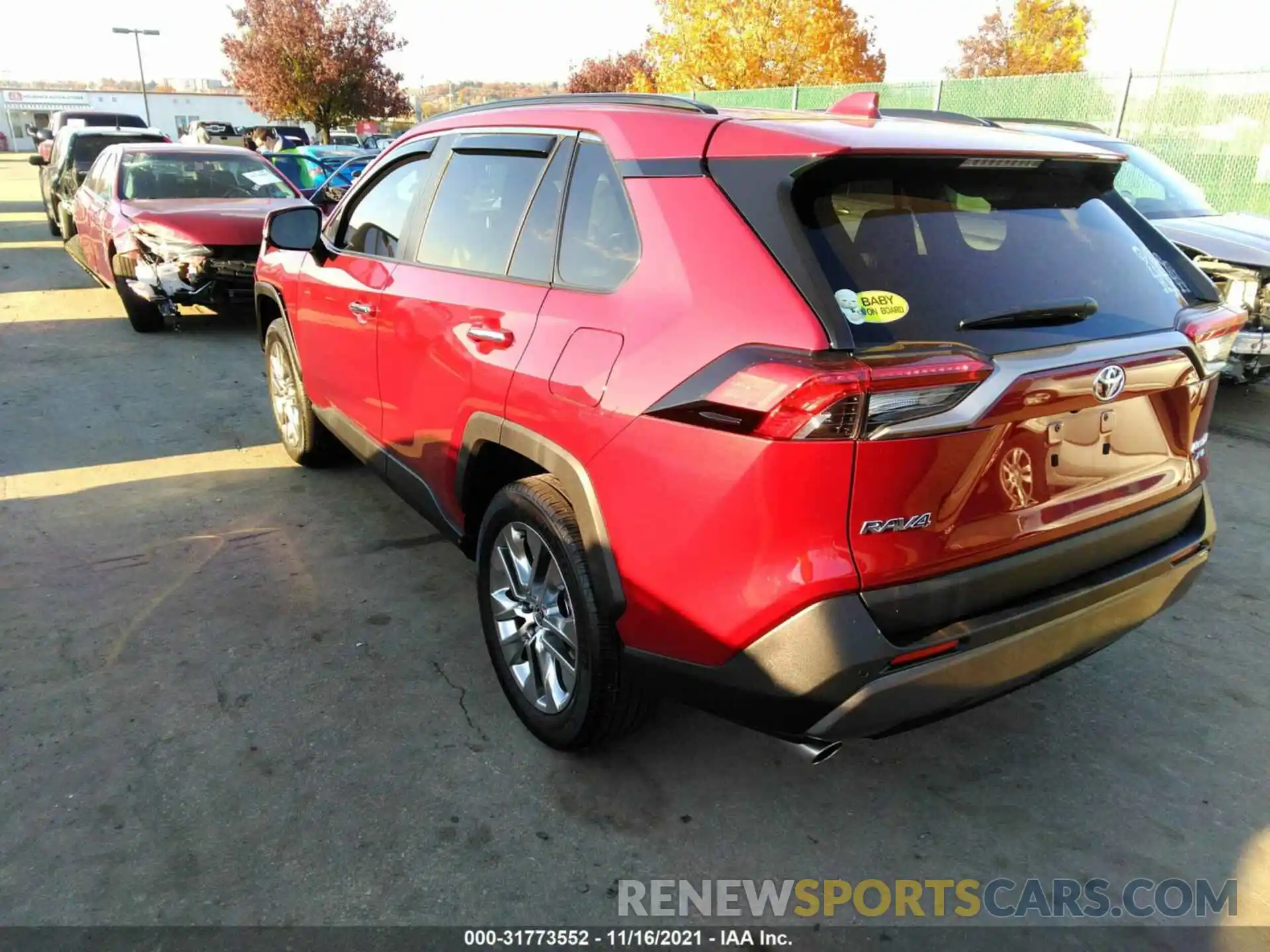 3 Photograph of a damaged car 2T3N1RFV5MW209259 TOYOTA RAV4 2021