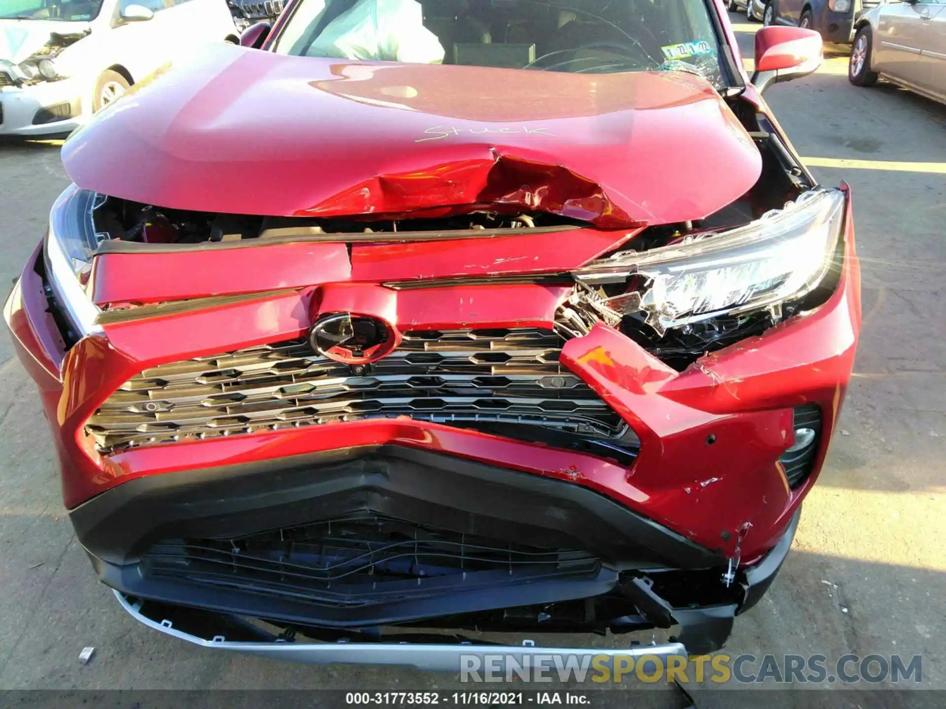 6 Photograph of a damaged car 2T3N1RFV5MW209259 TOYOTA RAV4 2021