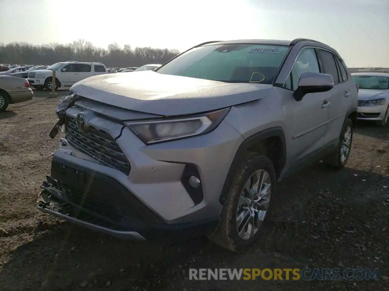 2 Photograph of a damaged car 2T3N1RFV6MC253966 TOYOTA RAV4 2021