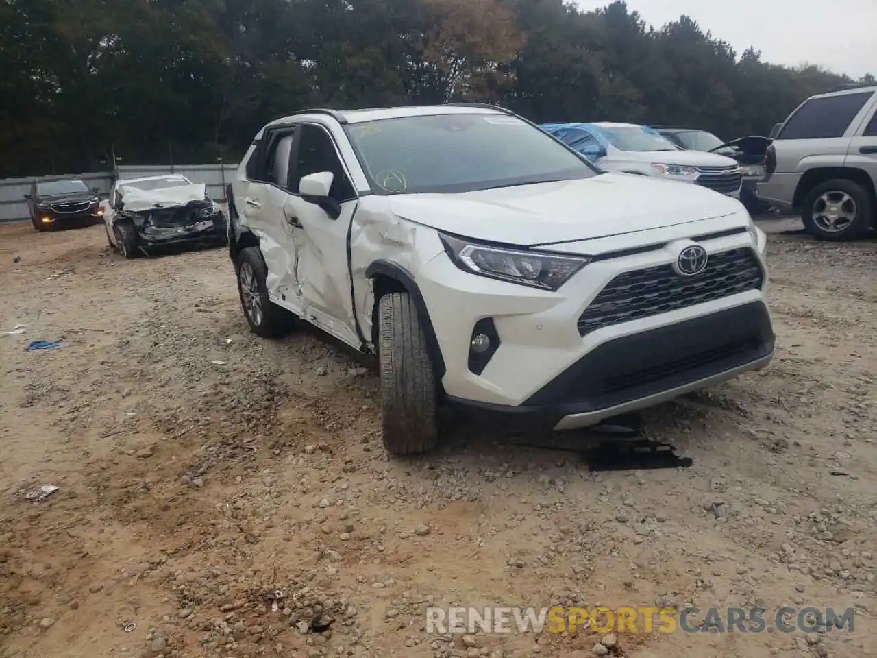 1 Photograph of a damaged car 2T3N1RFV6MW186834 TOYOTA RAV4 2021