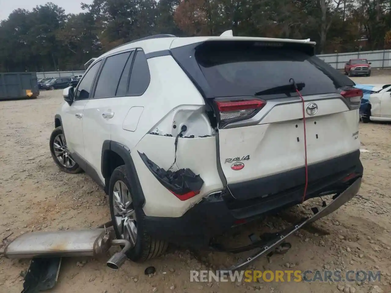 3 Photograph of a damaged car 2T3N1RFV6MW186834 TOYOTA RAV4 2021