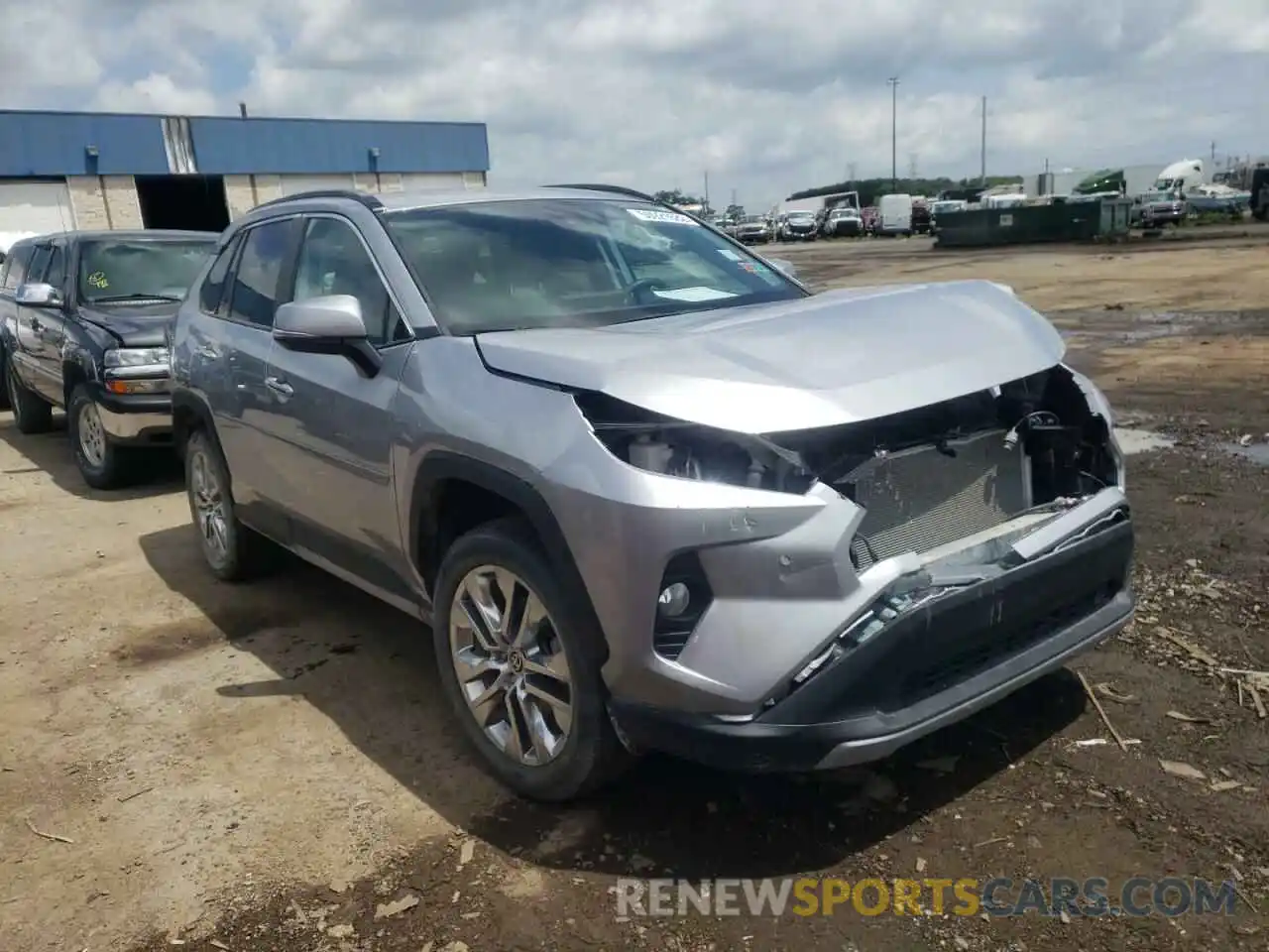 1 Photograph of a damaged car 2T3N1RFV7MC188576 TOYOTA RAV4 2021