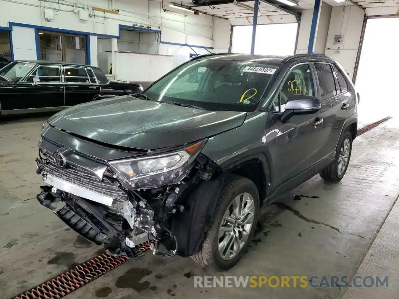 2 Photograph of a damaged car 2T3N1RFV7MC195575 TOYOTA RAV4 2021