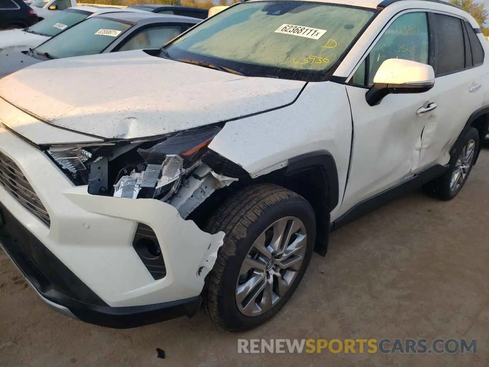 9 Photograph of a damaged car 2T3N1RFV7MW165930 TOYOTA RAV4 2021