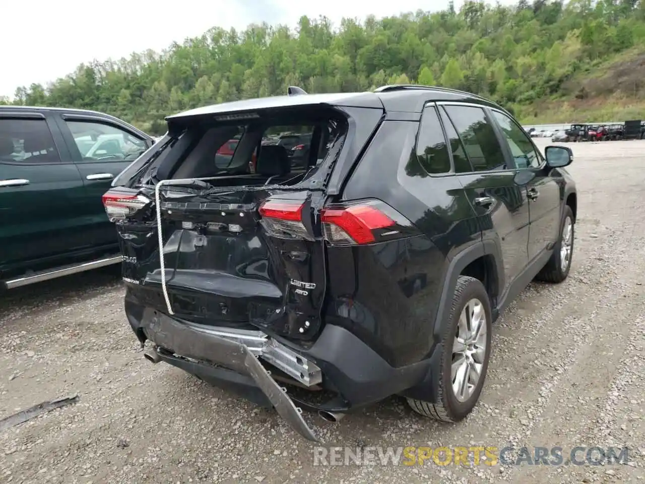 4 Photograph of a damaged car 2T3N1RFV8MW190447 TOYOTA RAV4 2021