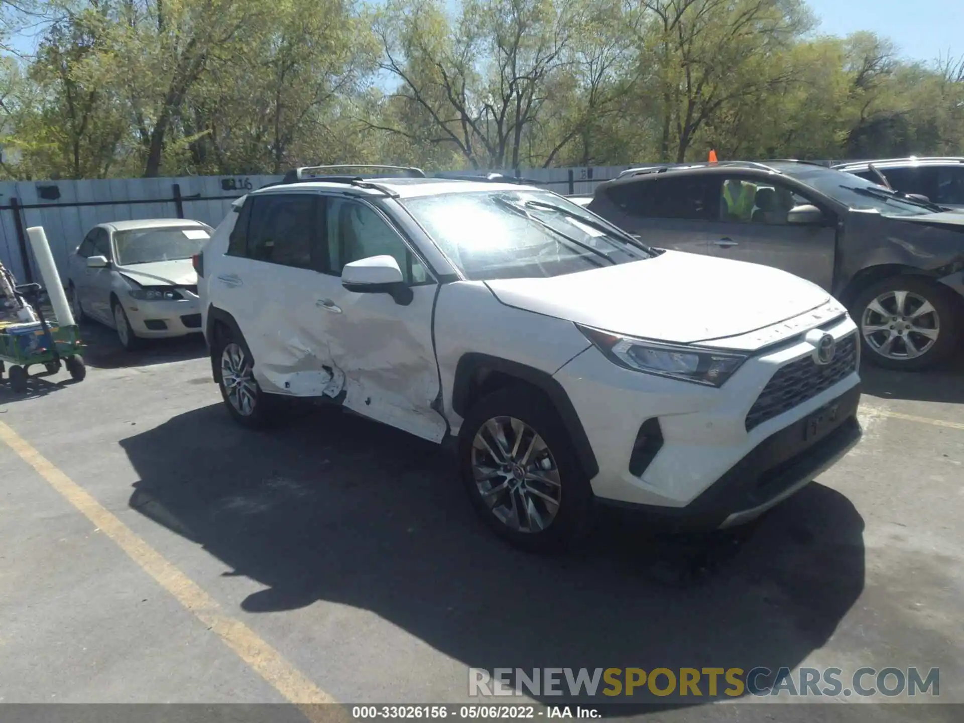 1 Photograph of a damaged car 2T3N1RFV9MW170739 TOYOTA RAV4 2021